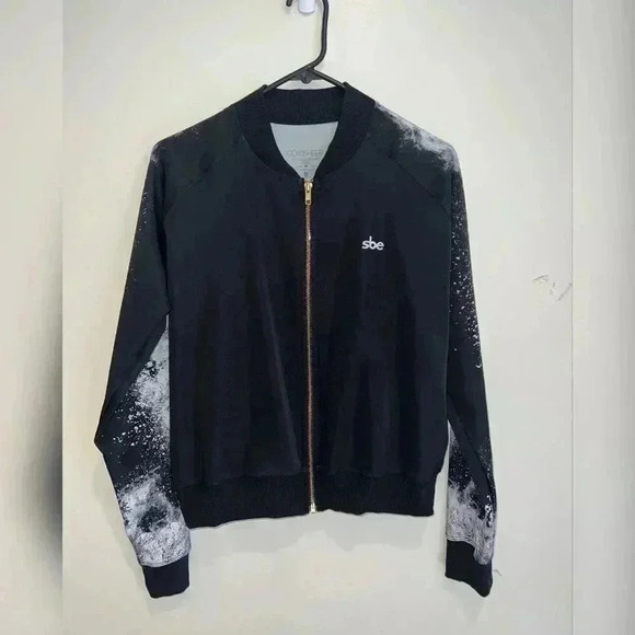 Goldsheep SBE BLACK & WHITE TRACK JACKET - Picture 3 of 7